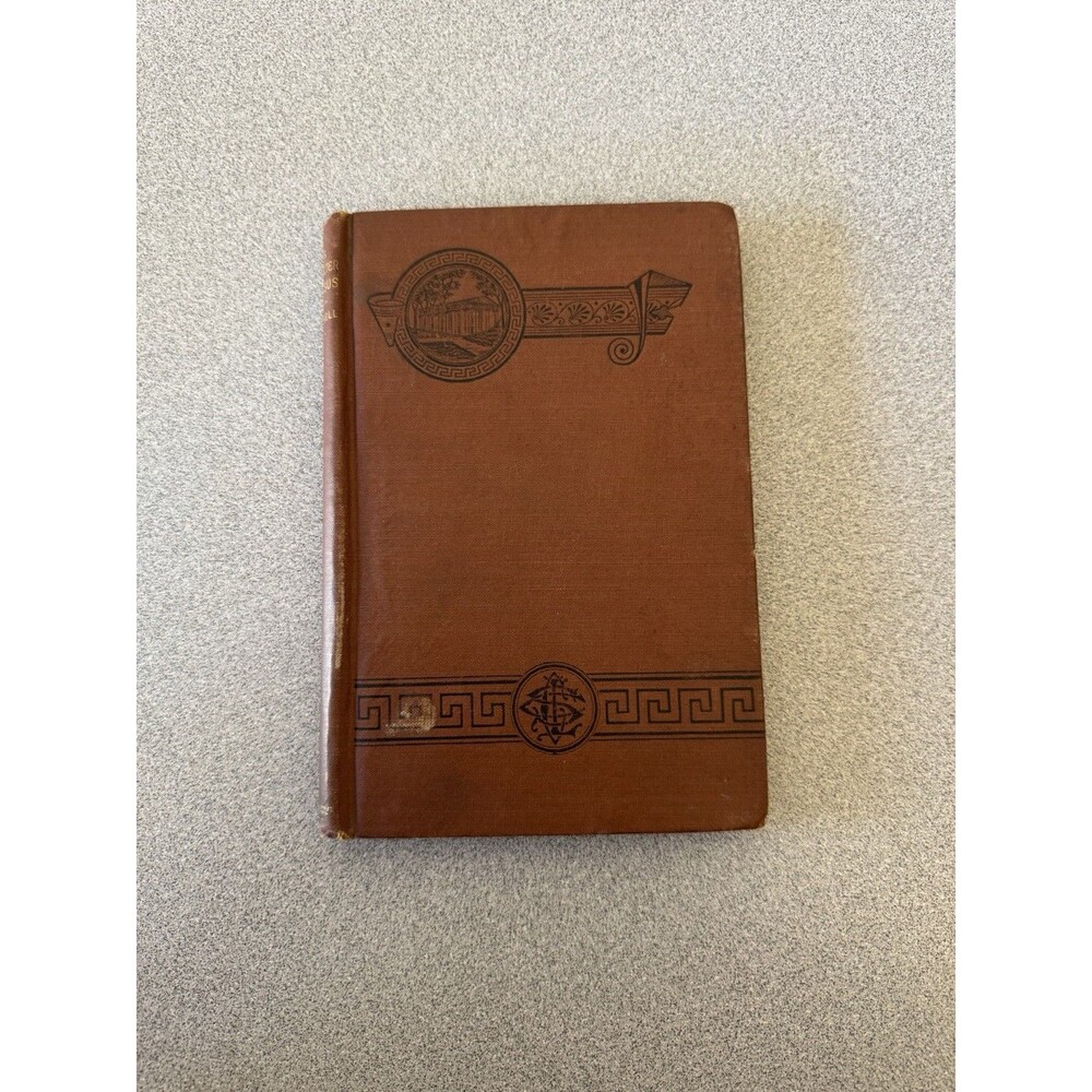 1888 The Character of Jesus Horace Bushnell HC Chautauqua Press Antique Book
